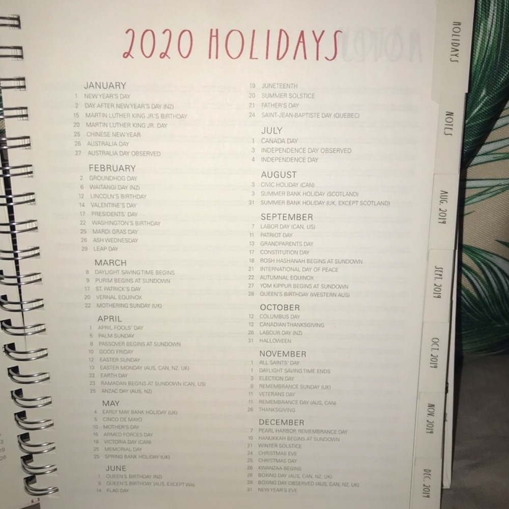 Rae Dunn | MAKE IT HAPPEN Planner - Picture 5 of 6